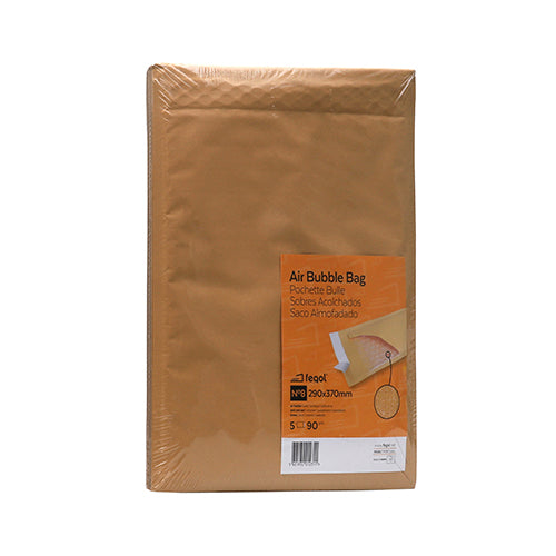 Sacos Almofadados Kraft Nº8 290X370mm Pack10