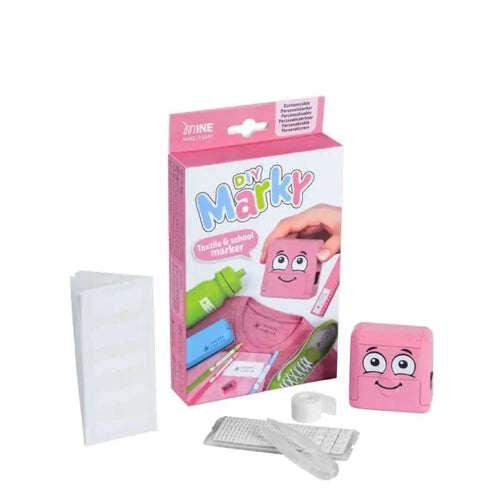 Kit Carimbo Colop Marky Diy Com Tipografia Rosa 167146