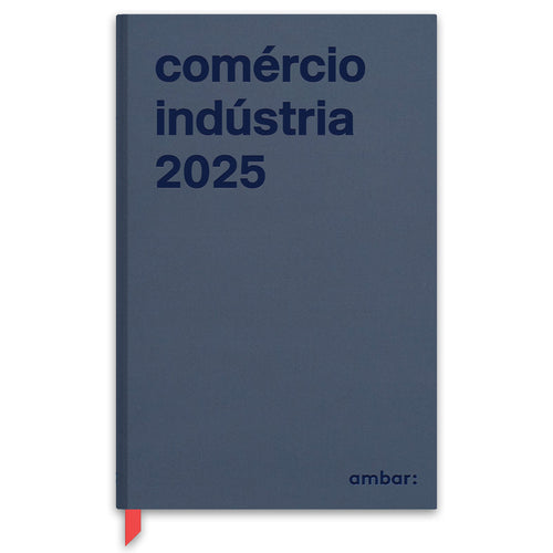 Agenda 2025 Comércio e Indústria A4 Azul