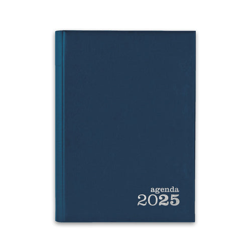 Agenda 2025 Diária Ambar Basic A5 14x20cm Azul