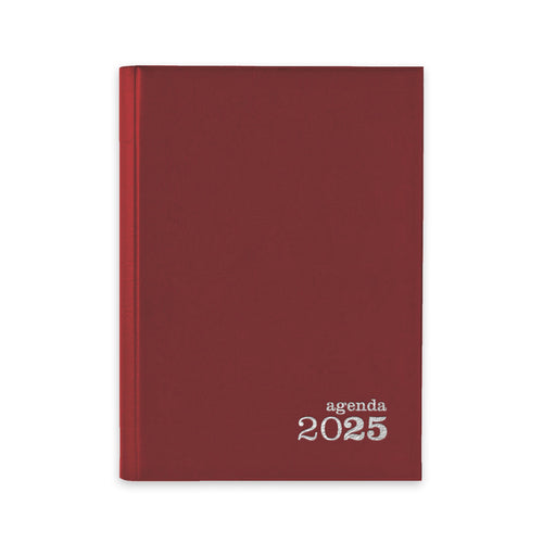 Agenda 2025 Diária Ambar Basic 14,7x21cm Vermelho