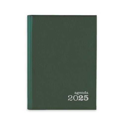 Agenda 2025 Diária Ambar Basic 14,7x21cm Verde