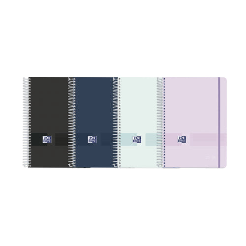 Agenda Escolar 25/26 A6 Oxford Live&Go Espiral Menta Pastel