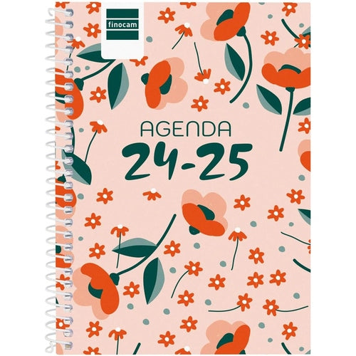 Agenda Escolar 2024/2025 Semanal Gamma Floral 120X164MM