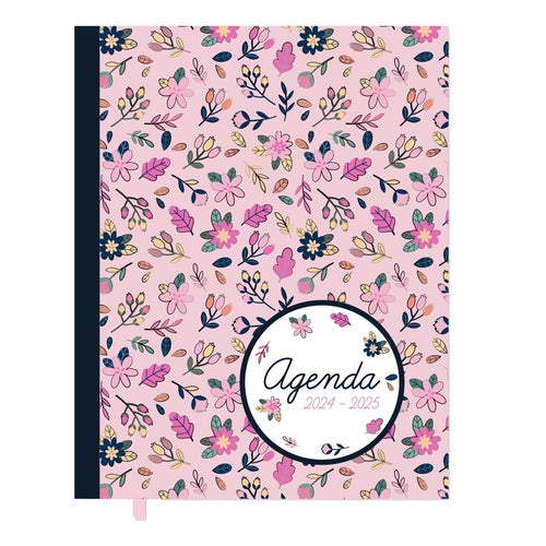 Agenda Escolar Semanal 2024/2025 Blog Flowers A5