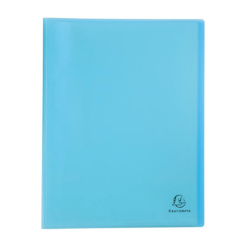 Portefólio A4 com 40 Bolsas Exacompta Chromaline Pastel Azul