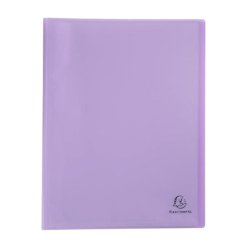 Portefólio A4 40 Bolsas Exacompta Chromaline Pastel Violeta