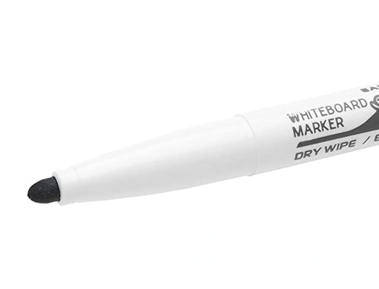 Caixa de 12 Marcadores Quadro Branco Bic Velleda Preto 1,4mm
