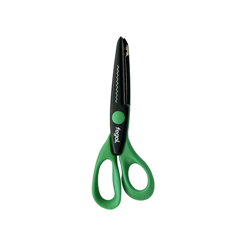 Tesoura 6" (15cm) Zig-Zag Fegol TS-8702