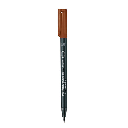 Marcador Acetato Staedtler Lumocolor SF Castanho 313-7