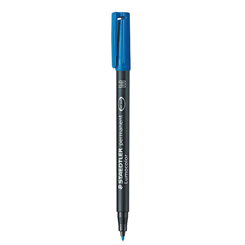 Marcador Acetato Staedtler Lumocolor M Azul 317-3