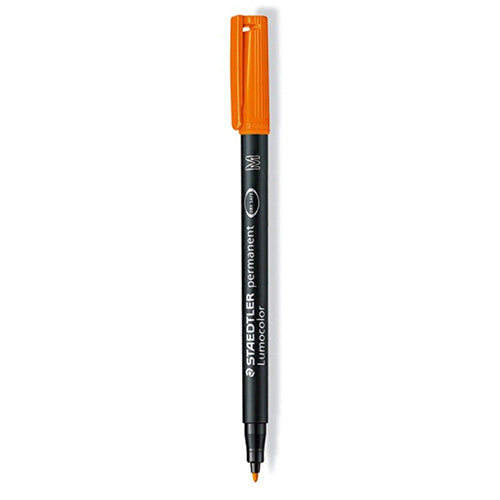 Marcador Acetato Staedtler Lumocolor M Laranja 317-4