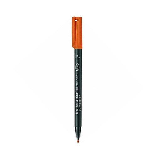 Marcador Acetato Staedtler Lumocolor F Laranja 318-4