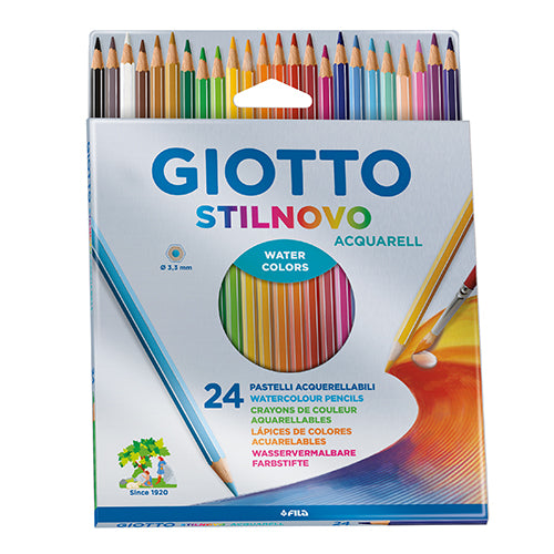 24 Lápis Cor Longos Giotto Colors
