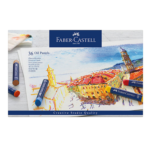 Pastel Óleo Faber-Castell Oil Soft 127036 Cx.36