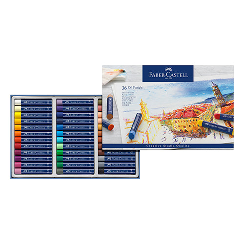 Pastel Óleo Faber-Castell Oil Soft 127036 Cx.36