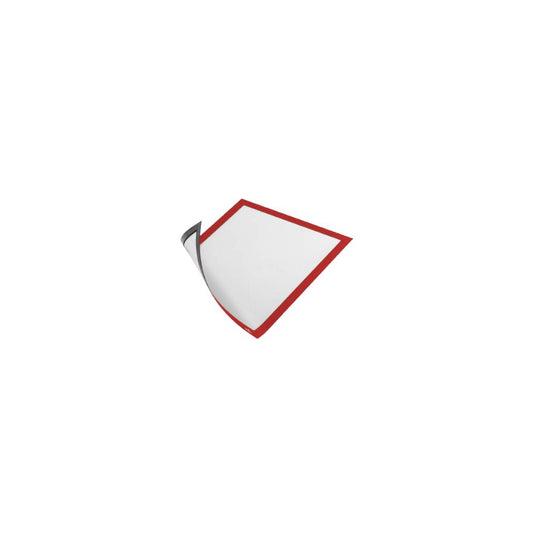 Moldura Magnética A4 Duraframe 4869-03 Vermelho 5un