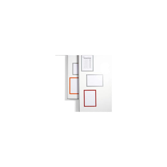 Moldura Magnética A4 Duraframe 44869-09 Laranja 5un
