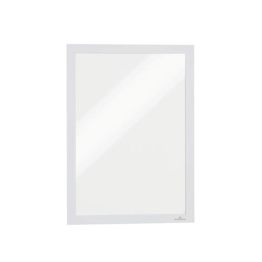Moldura Adesiva A4 Durable Duraframe 4872-02 Branco 2un