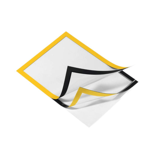 Moldura Adesiva A4 Durable Duraframe 4872-04 Amarelo 2un