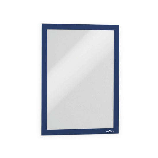Moldura Adesiva A4 Durable Duraframe 4872-07 Azul Escuro 2un