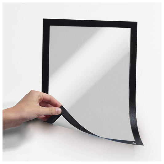 Moldura Magnética A4 Duraframe 498801 Preto 1un