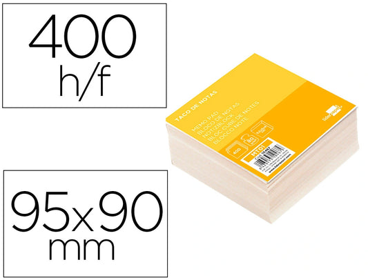 Bloco Notas Papel 95x90x40 Não Colado Branco