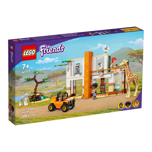 Jogo LEGO Friends O Abrigo da Vida Selvagem da Mia 430 Peças