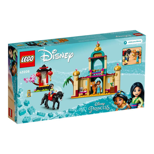 Jogo LEGO Disney A Aventura de Jasmine e Mulan 176 Peças