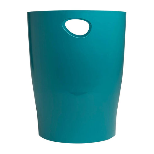 Cesto Papeis Exacompta Ecobin Skandi 15 Litros Azul Pacífico