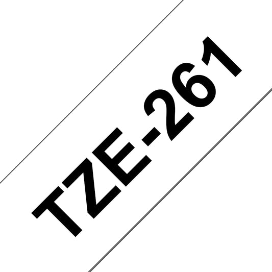 Etiquetas Brother TZe261 Laminadas 36mmX8m Compat. Pack 5