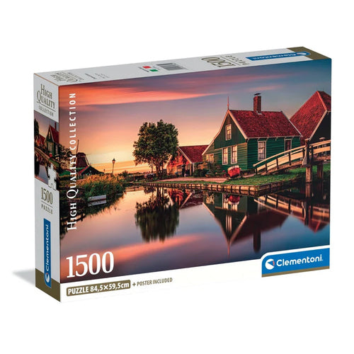 Puzzle Clementoni 1500 Peças - Zaanse Schans