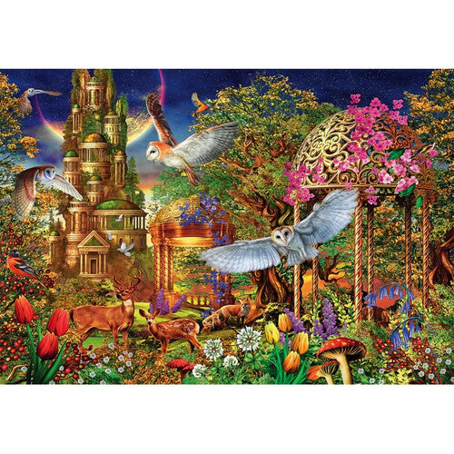 Puzzle Clementoni 1500 Peças - Woodland Fantasy Garden