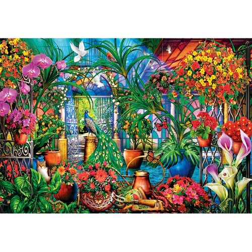 Puzzle Clementoni 500 Peças - The Greenhouse Caretakers