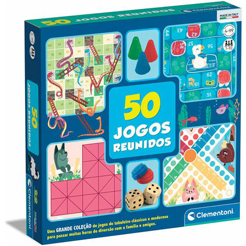 Clementoni - Party Games - 50 Jogos Reunidos