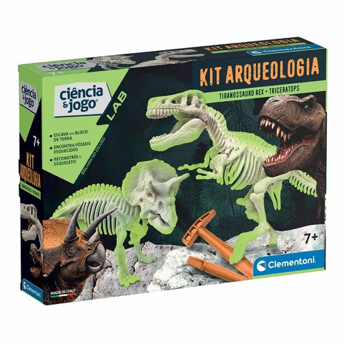 Jogo Clementoni - Ação & Reação - Kit Arqueologia 67329