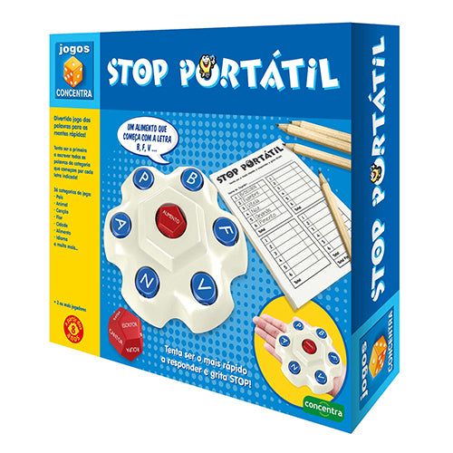 Jogo Concentra Stop Portátil