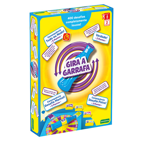 Jogo Concentra Gira a Garrafa