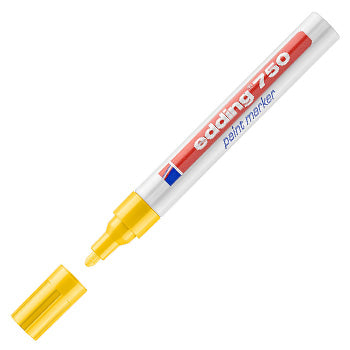 Marcador Grosso Edding 750 Amarelo