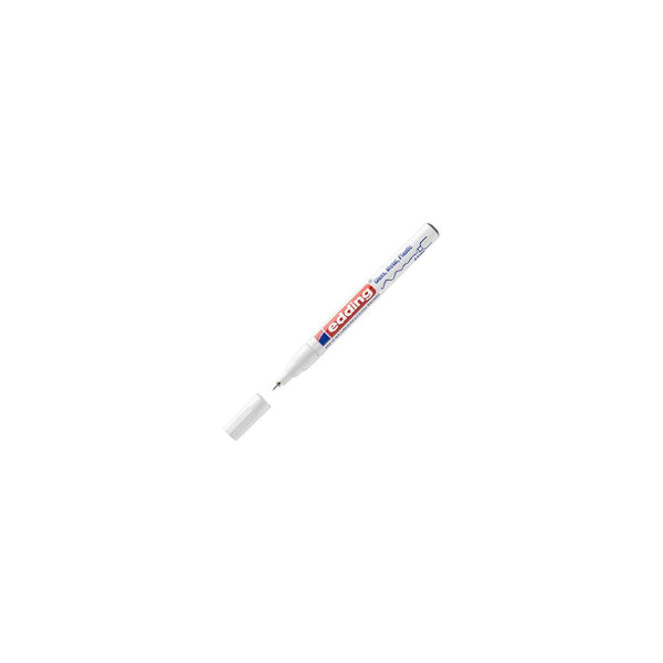 Marcador Permanente Fino Edding 780 0,8mm Branco