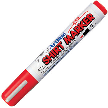 Marcador Tecidos Artline EKT Shirt Marker 2mm Vermelho