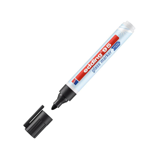 Marcador Quadros Vidro Edding 95 1,5-3mm Preto