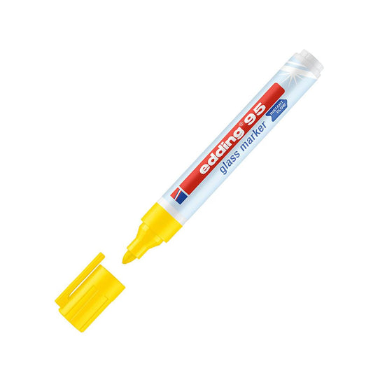 Marcador Quadros Vidro Edding 95 1,5-3mm Amarelo