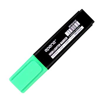 Marcador Fluorescente Epene EP10-0122 Verde Cx.12