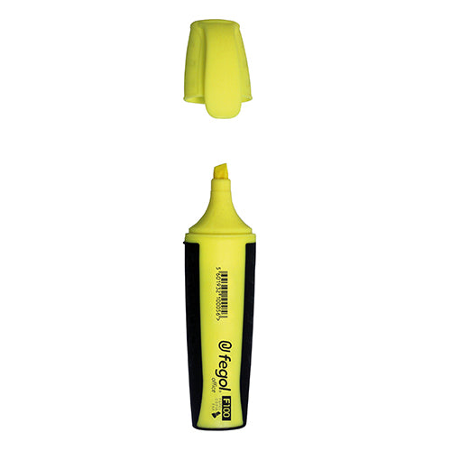 Marcador Fluorescente Amarelo Fegol