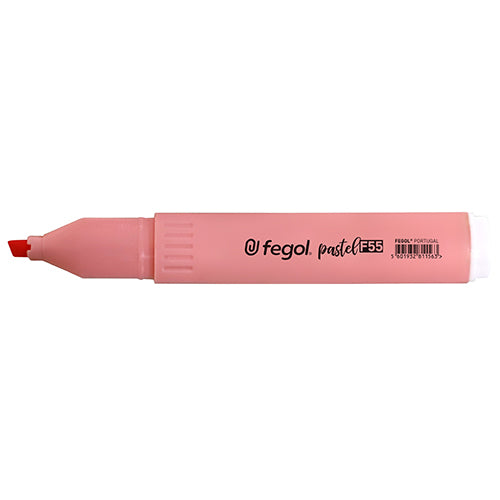 Marcador Fluorescente Rosa Pastel