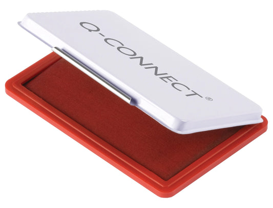 Almofada para Carimbo Q-Connect 126x81mm Vermelho