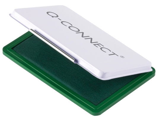 Almofada para Carimbo Q-Connect 126x81mm Verde