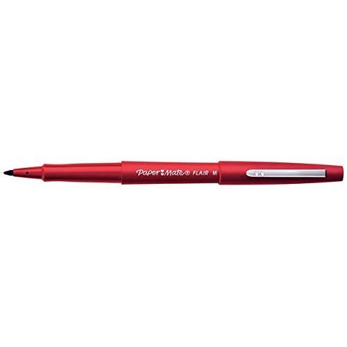 Marcador Fibra Paper Mate Flair Vermelho M