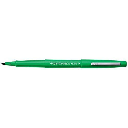 Marcador Fibra Paper Mate Flair Verde M